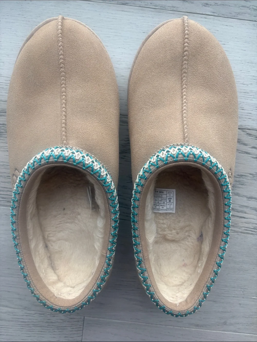 Ugg Tasman Slippers Clogs Size 11 Brown - Picture 2 of 7